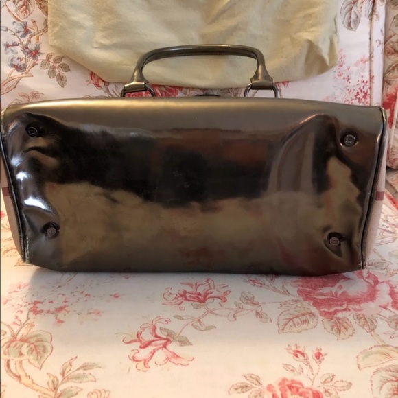 Burberry Nova Check Tote/Bowling Bag - Picture 3 of 8